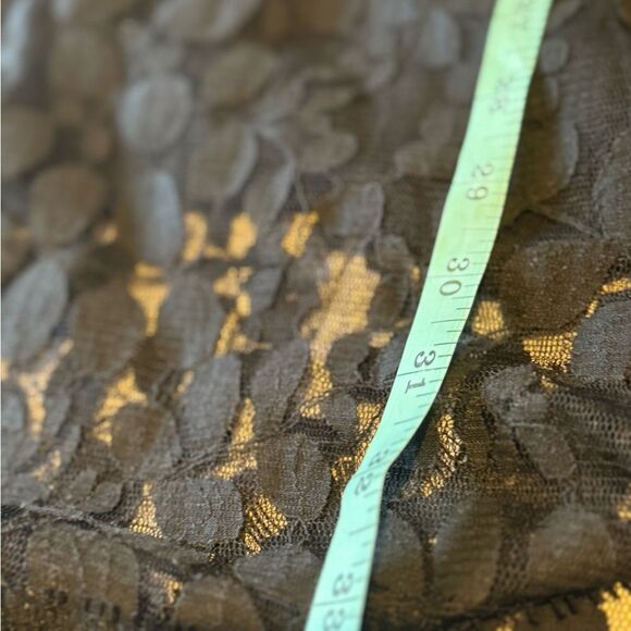 FREE PEOPLE WOMEN Small Queens Love Black Asymmetrical Lace Dress‎ No size tag - Picture 9 of 10